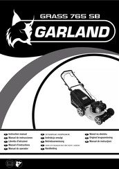 Garland GRASS 765 SB Manuel D'instructions