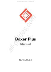 Harrie Leenders Boxer Plus Manuel D'utilisation