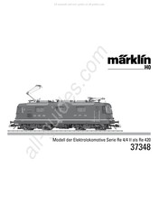 marklin H0 Re 4/4 II als Re 420 Manuel D'instructions