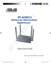 Asus RT-ACRH13 Guide Rapide