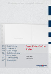 Simons Voss Technologies SmartRelais-3-Controller Guide Abrégé