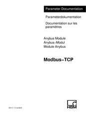 HBM Anybus CompactCom Modbus TCP Manuel D'instructions