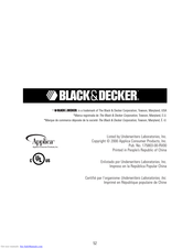 Black & Decker SmartRotis RTS500 Serie Mode D'emploi