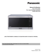 Panasonic NN-SC73LS Manuel D'utilisation