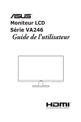 Asus VA246 Serie Guide De L'utilisateur