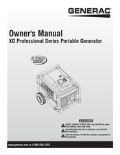 Generac XG Professional Serie Mode D'emploi