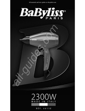 BaByliss i pro 2300 Mode D'emploi