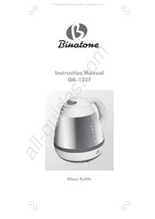 Binatone GK-1231 Mode D'emploi