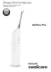 Philips Sonicare AirFloss Ultra HX8372/03 Mode D'emploi