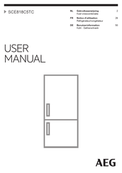 AEG SCE818C5TC Notice D'utilisation