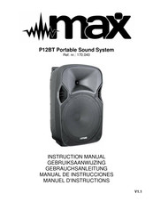 Max 170.040 Manuel D'instructions