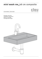 clou Mini Wash Me CL/03.13230 Notice De Montage