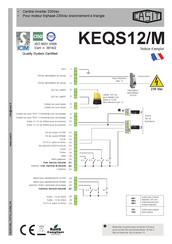 Casit KEQS12/M Notice D'emploi