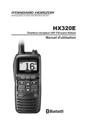 Standard Horizon HX320E Manuel D'utilisation