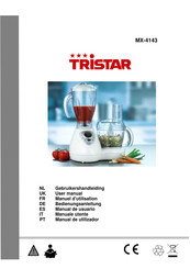 Tristar MX-4143 Manuel D'utilisation