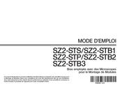 Evident Olympus SZ2-STB3 Mode D'emploi