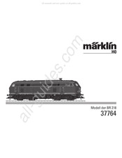 marklin H0 BR 218 Manuel D'utilisation