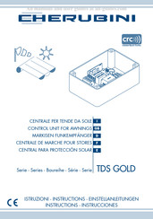 Cherubini TDS GOLD Serie Manuel D'instructions