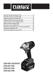 Narex ASR 610-3SB Mode D'emploi Original
