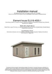 Lemeks Palmako ELU18-4555-1 Notice De Montage