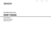 Denon DNP-720AE Manuel De L'utilisateur