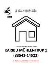 Karibu 83541-14522 Caractéristiques Techniques, Instructions De Montage Et De Service