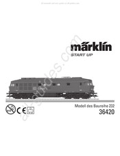 marklin 36420 Manuel D'instructions