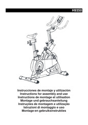 BH FITNESS H9350 Instructions De Montage Et Utilisation