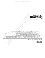 marklin H0 BR 001 Manuel D'instructions