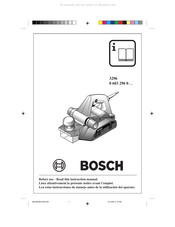 Bosch 3296 Manuel D'utilisation
