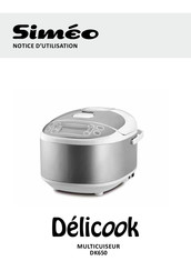 Simeo Delicook DK650 Notice D'utilisation