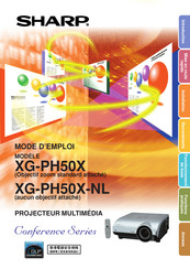 Sharp XG-PH50X Mode D'emploi