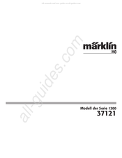 marklin 37121 Mode D'emploi