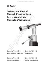 Avdel Genesis G3 HD Manuel D'instructions