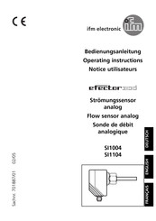 IFM Electronic Efector 300 SI1004 Notice D'utilisation