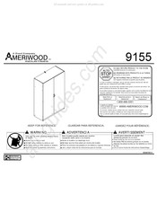 Ameriwood INDUSTRIES 9155 Instructions D'installation