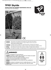 TP active fun Skyride TP901 Instructions D'assemblage