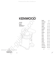 Kenwood JE450 Instructions