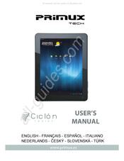 Primux TECH Ciclon Serie Manuel D'utilisation