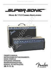 Fender Super-Sonic Serie Mode D'emploi