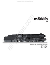 marklin 37104 Manuel D'instructions