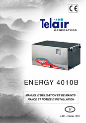 Telair ENERGY 4010B Manuel D'utilisation Et De Maintenance