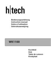 htech WK1100 Notice D'utilisation