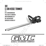 GMC GHT18V Mode D'emploi