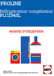 Proline PLC234WH Manuel D'utilisation