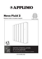 Applimo Nova Fluid 2 Notice D'installation Et D'utilisation