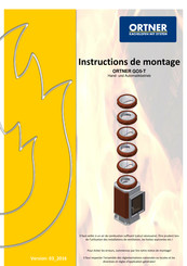 ORTNER GO5-T Instructions De Montage