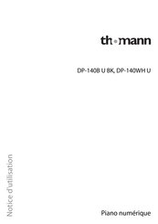 thomann DP-140B U Notice D'utilisation