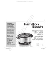 Hamilton Beach SC53 Mode D'emploi