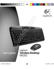 Logitech Wireless Desktop MK300 Mode D'emploi